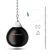 21 Inch Water Punching Bag with Adjustable Metal Chain Body Exercise Boxing Equipment